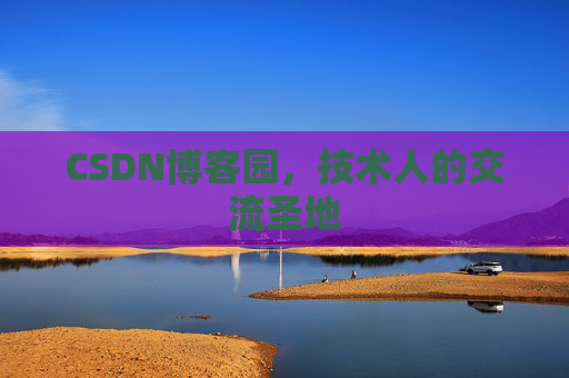 CSDN博客园，技术人的交流圣地